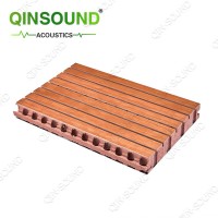 Sound Diffuser Mdf Board Wooden Grooved Acoustic Panel